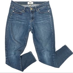 PAIGE Jeans Verdugo Ankle Zipper Sides Size 28